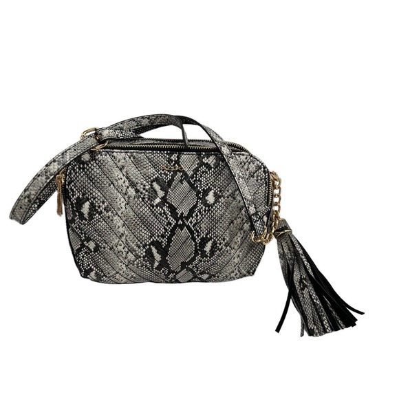 Aldo Women's Snake Embossed Print Crodia Crossbody Bag Purse NWOT - Picture 1 of 7